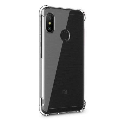 Xiaomi Redmi Note 6 Pro Transparant Bumper Hoesje - Clear Case Cover Silicone TPU Anti-Shock