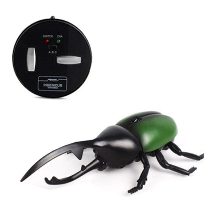 Robot Kever met IR Afstandsbediening - RC Speelgoed Bestuurbaar Insect Groen
