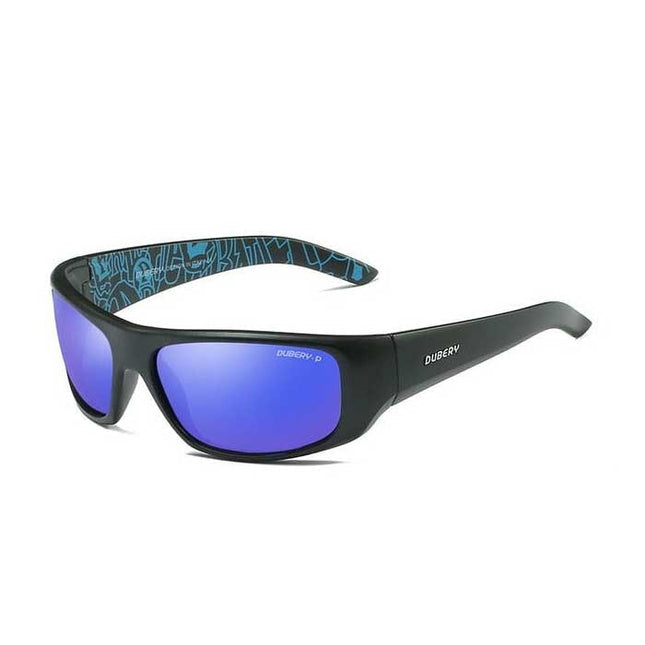 Gepolariseerde Sportzonnebril voor Heren - Retro Zonnebril Driving Shades Herfst Blauw