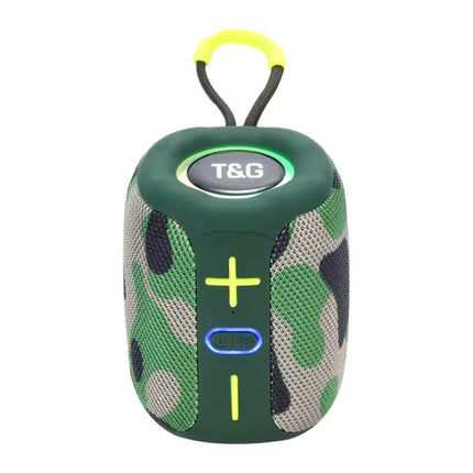TG658 Draadloze Luidspreker - 1200mAh Batterij - Bluetooth 5.3 Subwoofer HiFi TF Radio - Camo
