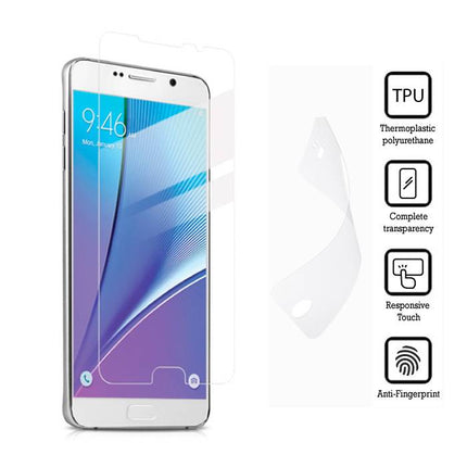 Samsung Galaxy Note 5 Screen Protector Soft TPU Foil Folie PET Film