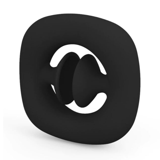 Pop It Snapper - Fidget Anti Stress Speelgoed Bubble Toy Siliconen Zwart