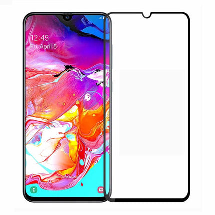 5-Pack Samsung Galaxy A70 Full Cover Screen Protector 9D Tempered Glass Film Gehard Glas Glazen 