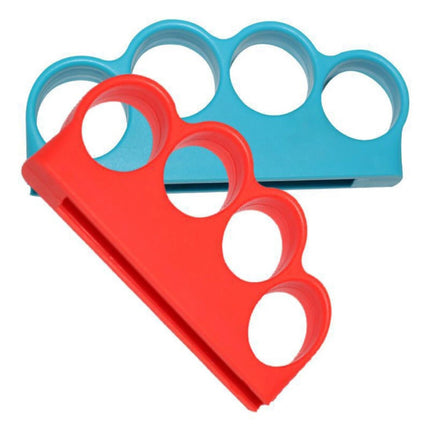 Boks Beugel Grip voor Nintendo Switch Joy-Cons - NS Bluetooth Gamepad Joy Pad Blauw en Rood