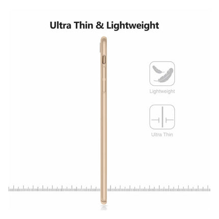 iPhone 6S Plus Ultra Dun Hoesje - Hard Matte Case Cover Goud