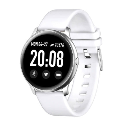 2020 Fashion Sports Smartwatch Fitness Sport Activity Tracker Smartphone Horloge iOS Android - Wit