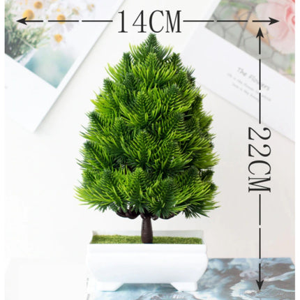 Kunst Bonsai Boom - Planten Nep Plant Plastic Decoratie Ornament