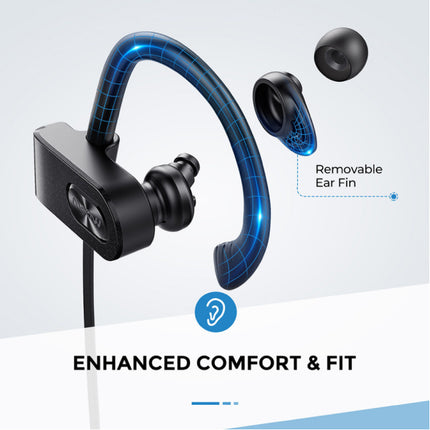 Flame 2 TWS Draadloze Oortjes met Oorhaak Bluetooth 5.0 Ear Wireless Buds Earphones Earbuds Oortelefoon 150mAh Roze