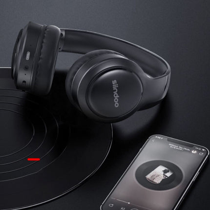 JH919 Draadloze Koptelefoon met Microfoon - HiFi Stereo Bluetooth 5.1 Headset Zwart