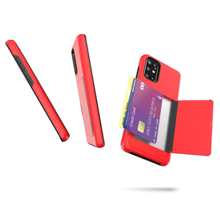 Samsung Galaxy S20 Ultra - Wallet Card Slot Cover Case Hoesje Business Roze