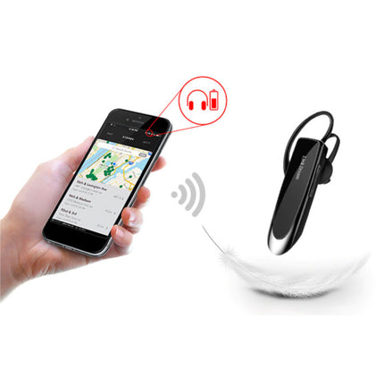 Draadloze Business Headset - Oordopje One Click Control TWS Oortje Bluetooth 5.0 Wireless Bud Headphone Oortelefoon Wit