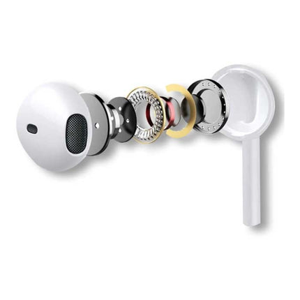 3.5mm AUX Oordopjes met Microfoon en Controls - Oortjes Wired Earphones Oortelefoon Zwart