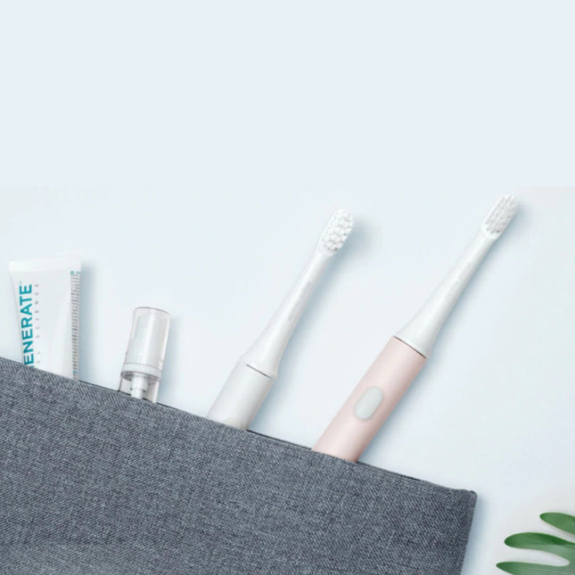Mijia T100 Sonic Elektrische Tandenborstel Waterdicht - Sonisch USB Oplaadstation Roze