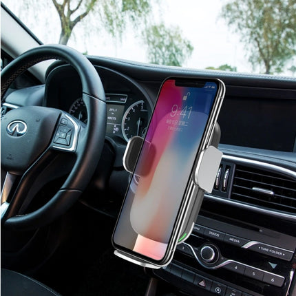 15W Qi Draadloze Autolader Oplader Universeel 9V - 1.67A Wireless Car Charging Pad Wit