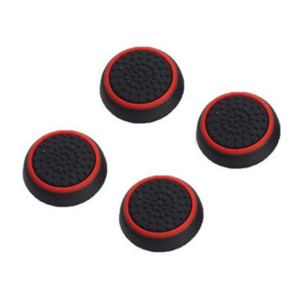 4 Thumb Stick Grips voor PS3/PS4/Xbox 360/Xbox One Joystick - Antislip Controller Caps - Rood