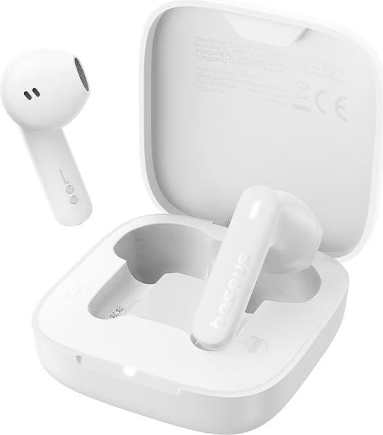 Bowie E16 Draadloze Oortjes - Koptelefoon Oordopjes TWS Bluetooth 5.3 IPX4  - Wit
