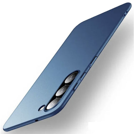 Ultra Dun Hoesje voor Samsung Galaxy S24 - Hard Plastic Case Cover - Cyaan