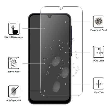 4-Pack Samsung Galaxy A25 Screen Protector - 9H Film Gehard Glas