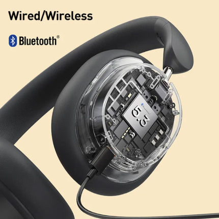 Bowie D05 Draadloze Koptelefoon - Over Ear HiFi Bluetooth 5.3 Headset Wit