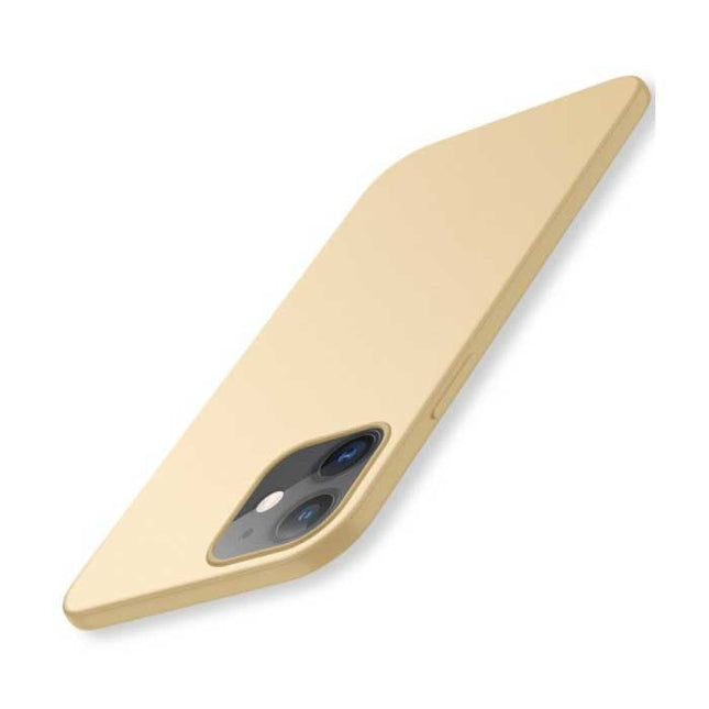 iPhone 14 Pro Ultra Dun Hoesje - Hard Matte Case Cover Goud
