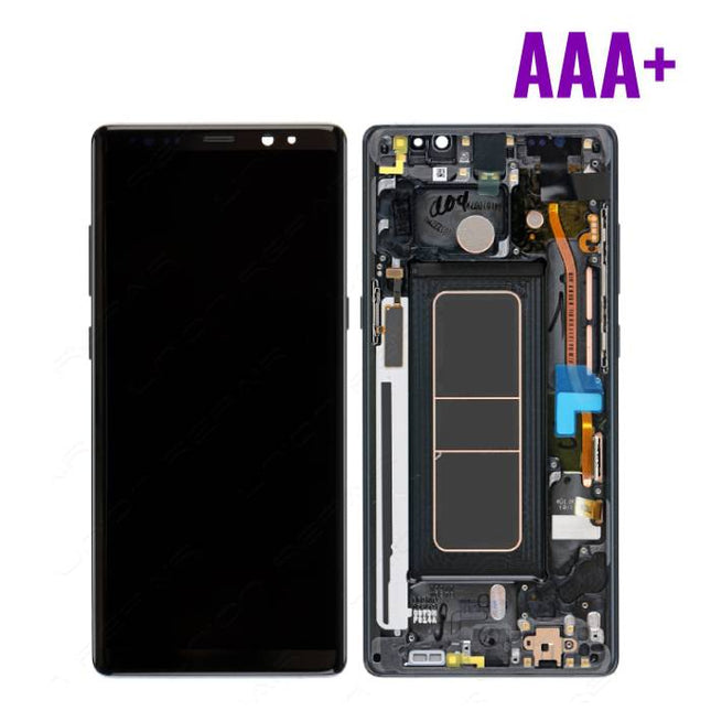 Samsung Galaxy Note 8 Scherm (Touchscreen + AMOLED + Onderdelen) AAA+ Kwaliteit - Zwart