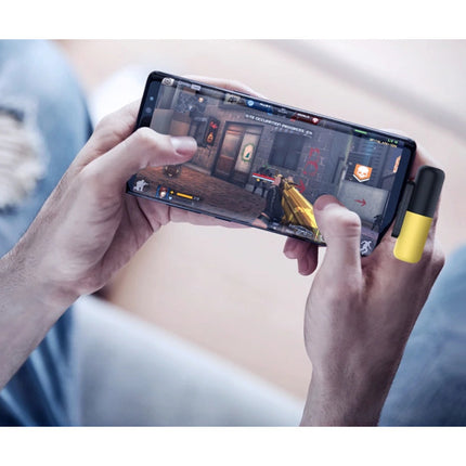 Mini Powerbank 3300mAh voor USB-C - Externe Noodaccu Batterij Oplader Geel