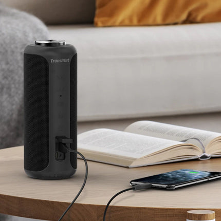 T6 Plus Bluetooth 5.0 Soundbox Draadloze Luidspreker Externe Wireless Speaker Zwart