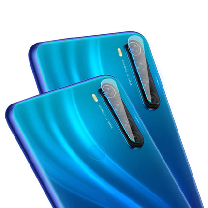 3-Pack Xiaomi Redmi Note 8 Tempered Glass Camera Lens Cover - Shockproof Film Case Bescherming