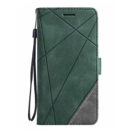 Xiaomi Mi 10T Pro Flip Case - Leren Portefeuille PU Leer Wallet Cover Cas Hoesje Groen