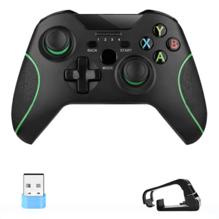 Gaming Controller voor Android/iOS/PC/PS3 met Clip en USB 2.4G Stick - Bluetooth Gamepad Mobiele Telefoon Zwart