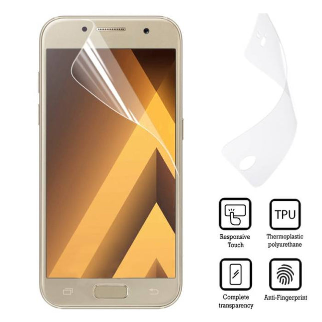 Samsung Galaxy A7 2017 Screen Protector EU Soft TPU Foil Folie PET Film
