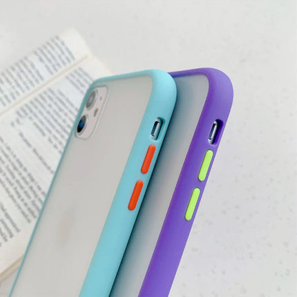 iPhone XS Max Bumper Hoesje Case Cover Silicone TPU Anti-Shock Rood
