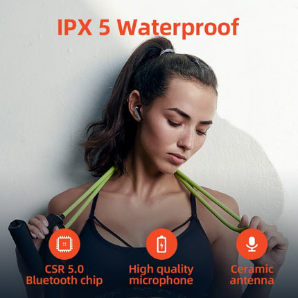 T3 TWS Draadloze Smart Touch Control Oortjes Bluetooth 5.0 Ear Wireless Buds Earphones Earbuds 600mAh Oortelefoon Wit