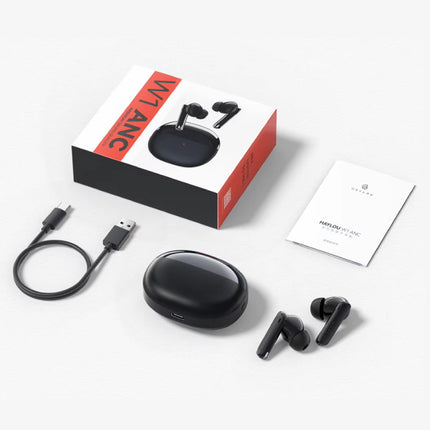 W1 Draadloze Oortjes - HiFi Oordopjes TWS Koptelefoon Bluetooth 5.3 IPX4  - Wit