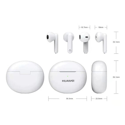 J56 Pro Draadloze Oortjes - Touch Control Oordopjes Bluetooth 5.1 Oortelefoon - Wit