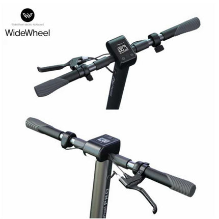 WideWheel Pro Vouwbare Elektrische Scooter - Off-Road Smart E Step Ultralicht - 500W - 45 km/u - 8 inch Brede Wielen - Zwart 