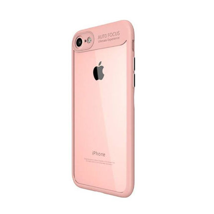 iPhone XS - Auto Focus Armor Case Cover Cas Silicone TPU Hoesje Roze