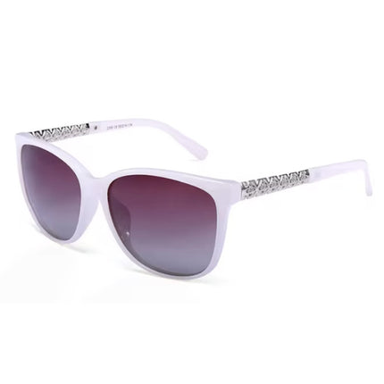 Mode Zonnebril voor Dames - UV400 Bril Driving Shades - Wit