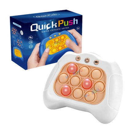 Pop It Spel Console - Fidget Toy Controller - Quick Push Anti Stress Motoriek Speelgoed Wit