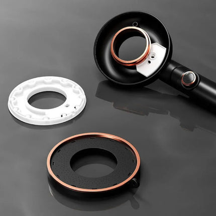 Booster Douchekop - Hoge Druk 3-modi Badkuip Badkamer Douche - Zwart