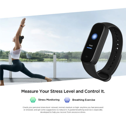 Band 5 Smartwatch -  Fitness Sport Activity Tracker Silica Gel Horloge Band iOS Android Groen