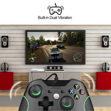 Gaming Controller voor Xbox One / PC - Gamepad met Vibratie Wit