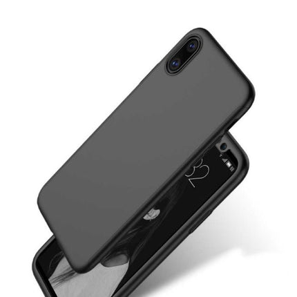 iPhone XR Full Body 360°  Full Cover Hoesje + Screenprotector Zwart