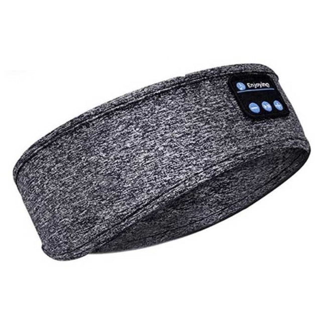 Bluetooth Slaapmasker met Speakers - Draadloze Slaap Koptelefoon Sport Hoofdband Zwart
