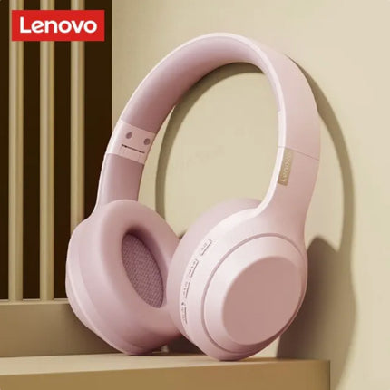ThinkPlus TH10 Draadloze Koptelefoon met Microfoon - Bluetooth 5.0 Headset Roze