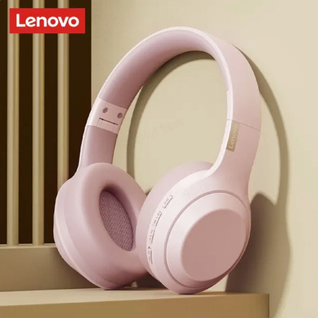 ThinkPlus TH10 Draadloze Koptelefoon met Microfoon - Bluetooth 5.0 Headset Roze