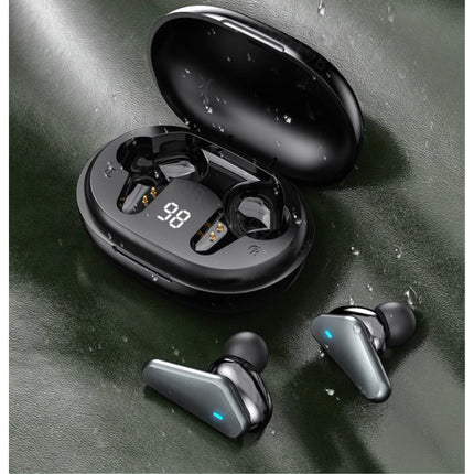 Draadloze Oortjes - TWS Oordopjes Bluetooth 5.0  Wireless Ear Buds Earphones Oortelefoon Zwart