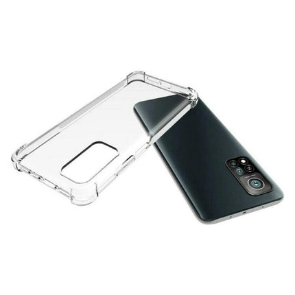Xiaomi Mi Note 10 Transparant Bumper Hoesje - Clear Case Cover Silicone TPU Anti-Shock
