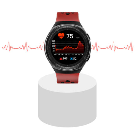 MT-3 Smartwatch met Luidspreker en Hartslagmonitor -  Fitness Sport Activity Tracker Silica Gel Bandje Horloge iOS Android Zwart