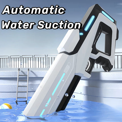 Elektrisch Waterpistool - Automatisch Vullen - 10m Afstand - Water Speelgoed Pistool Geweer - Wit